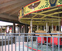The Carousel Building and Cowboy Carousel Buffalo, Wyoming.